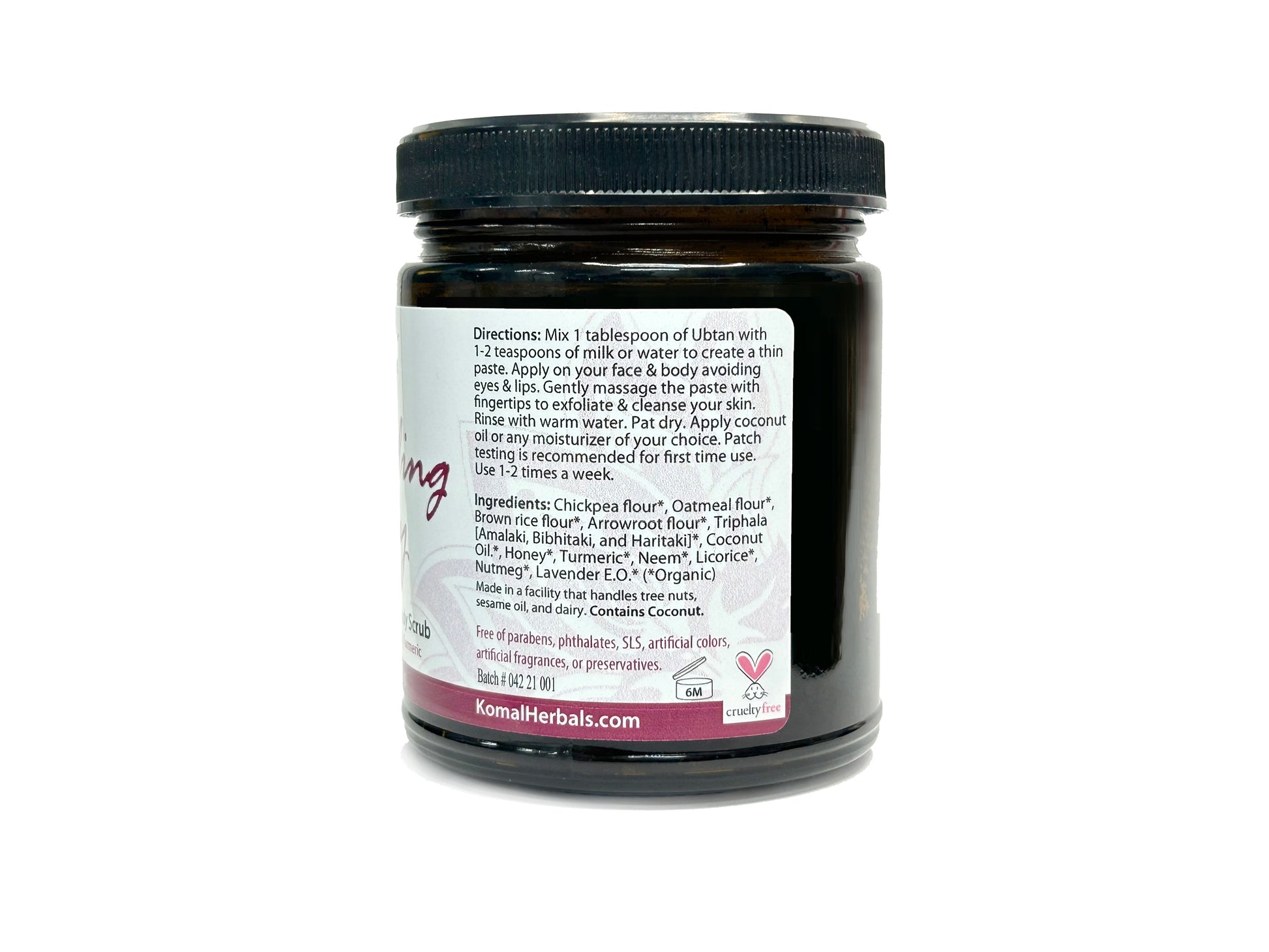 Sparkling Body Scrub, skin care the way nature intended!