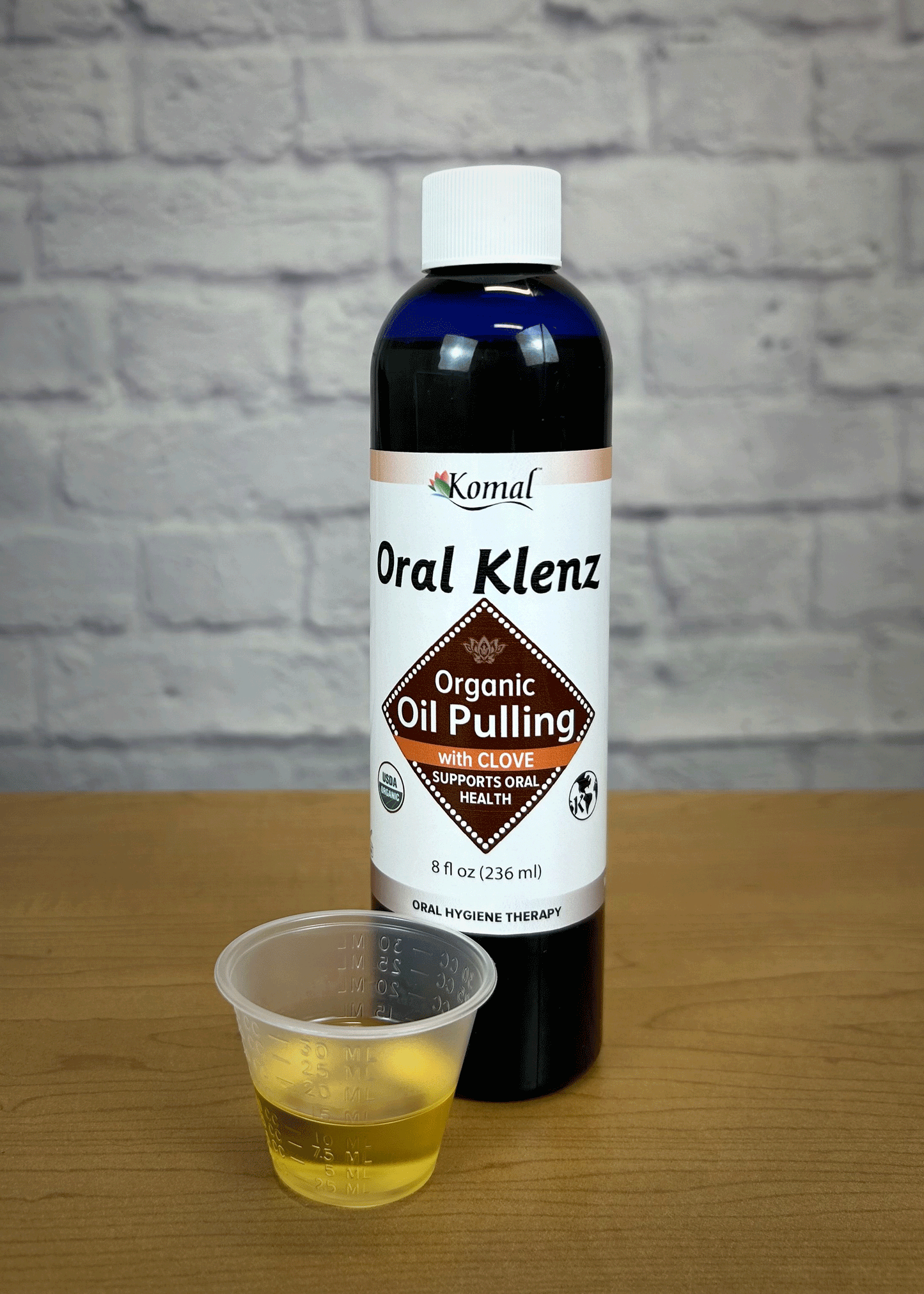 Wholesale Personal Care - Organic Oral Klenz Oil Pulling - Clove 8oz (236ml)