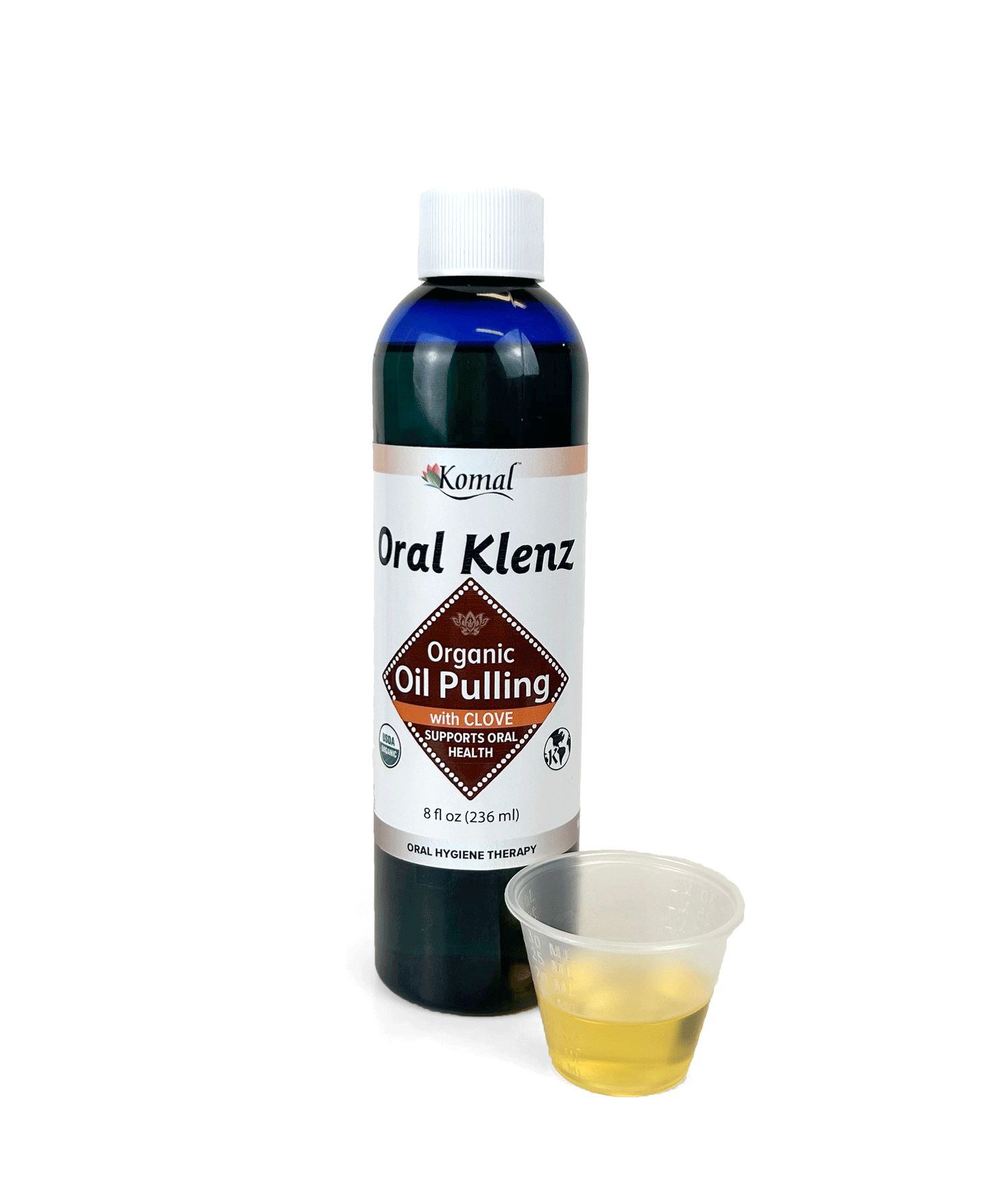 Wholesale Personal Care - Organic Oral Klenz Oil Pulling - Clove 8oz (236ml)