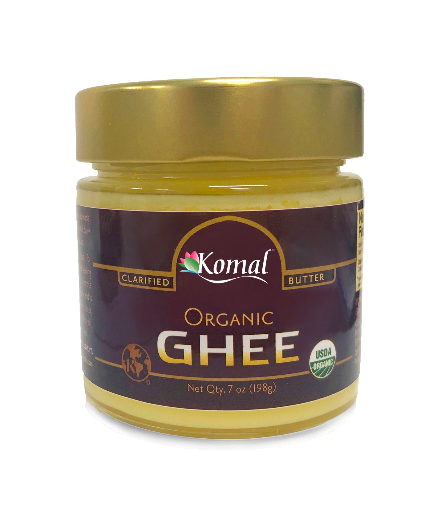 Organic Ghee 7oz Jar