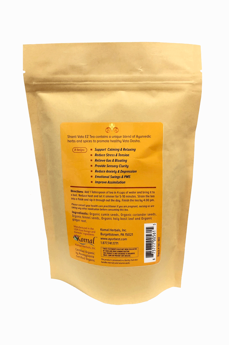 Organic Vata Herbal Tea 