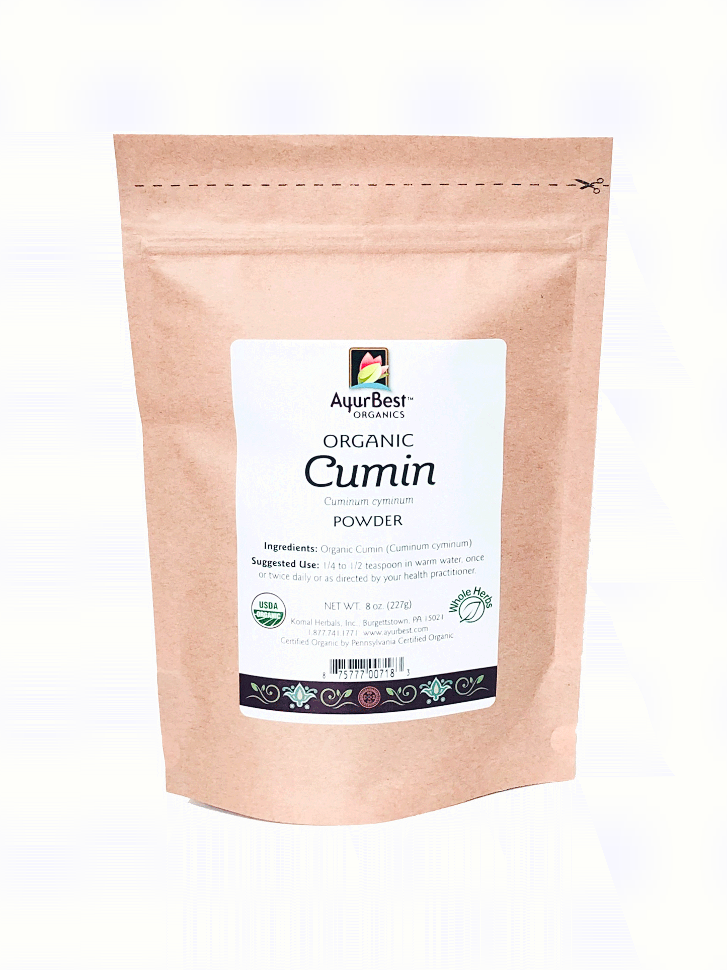 Buty Organic Cumin Seed Powder in 8oz size.