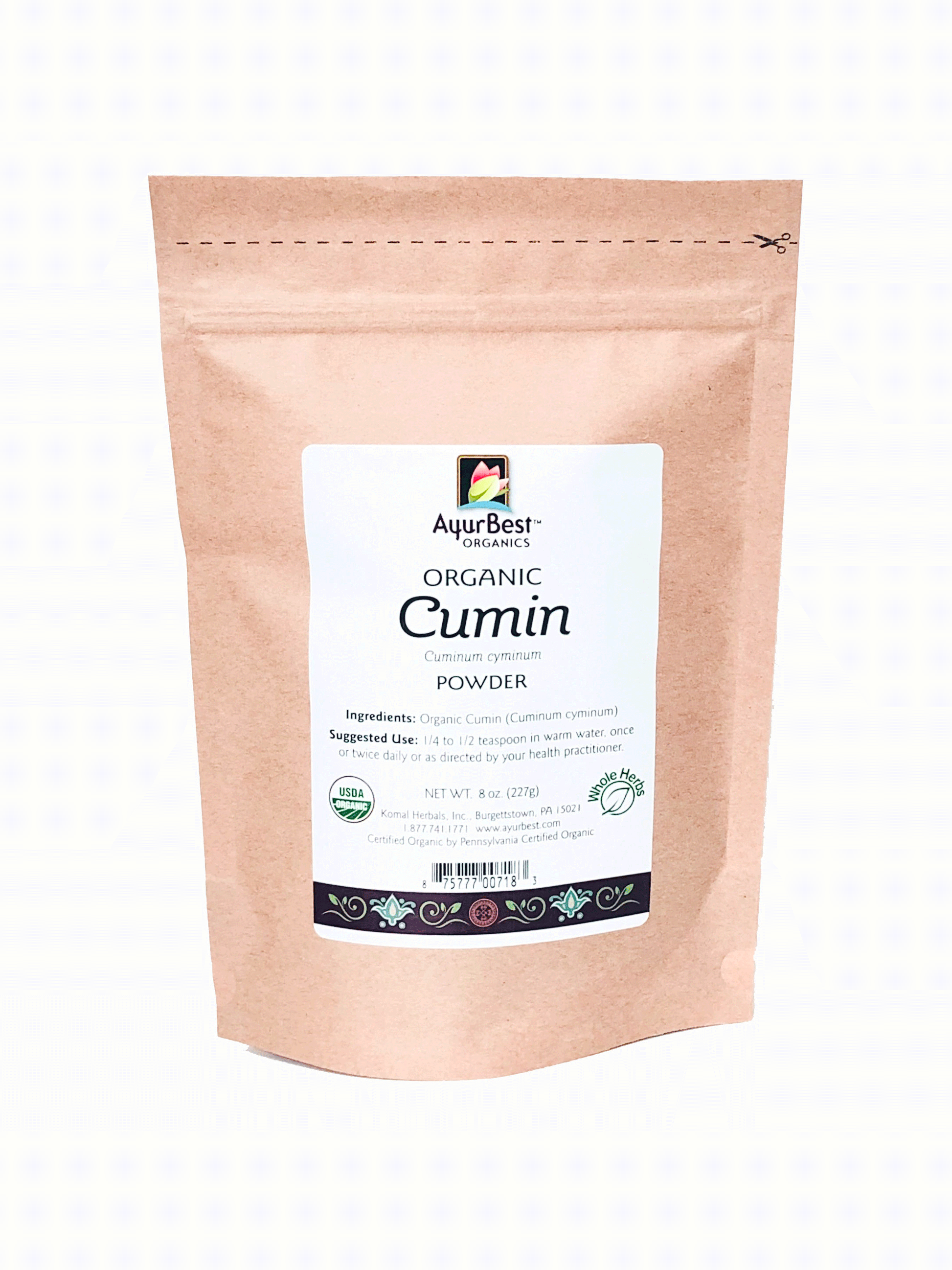 Buty Organic Cumin Seed Powder in 8oz size.