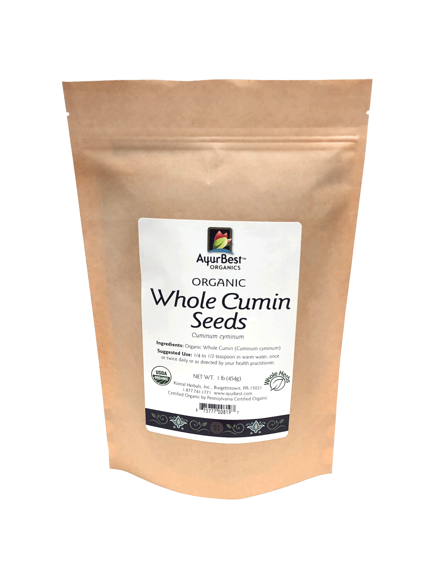 Organic Cumin Seed Whole