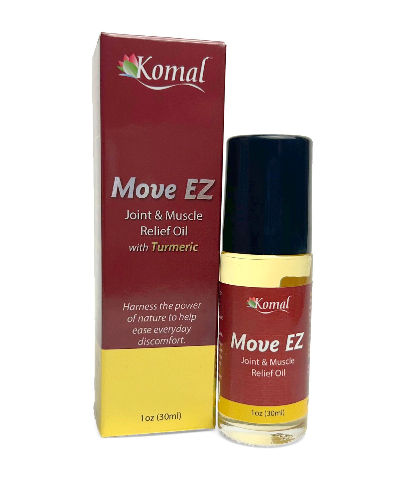 Move EZ - Joint & Muscle Relief Oil, 1oz Roller Bottle