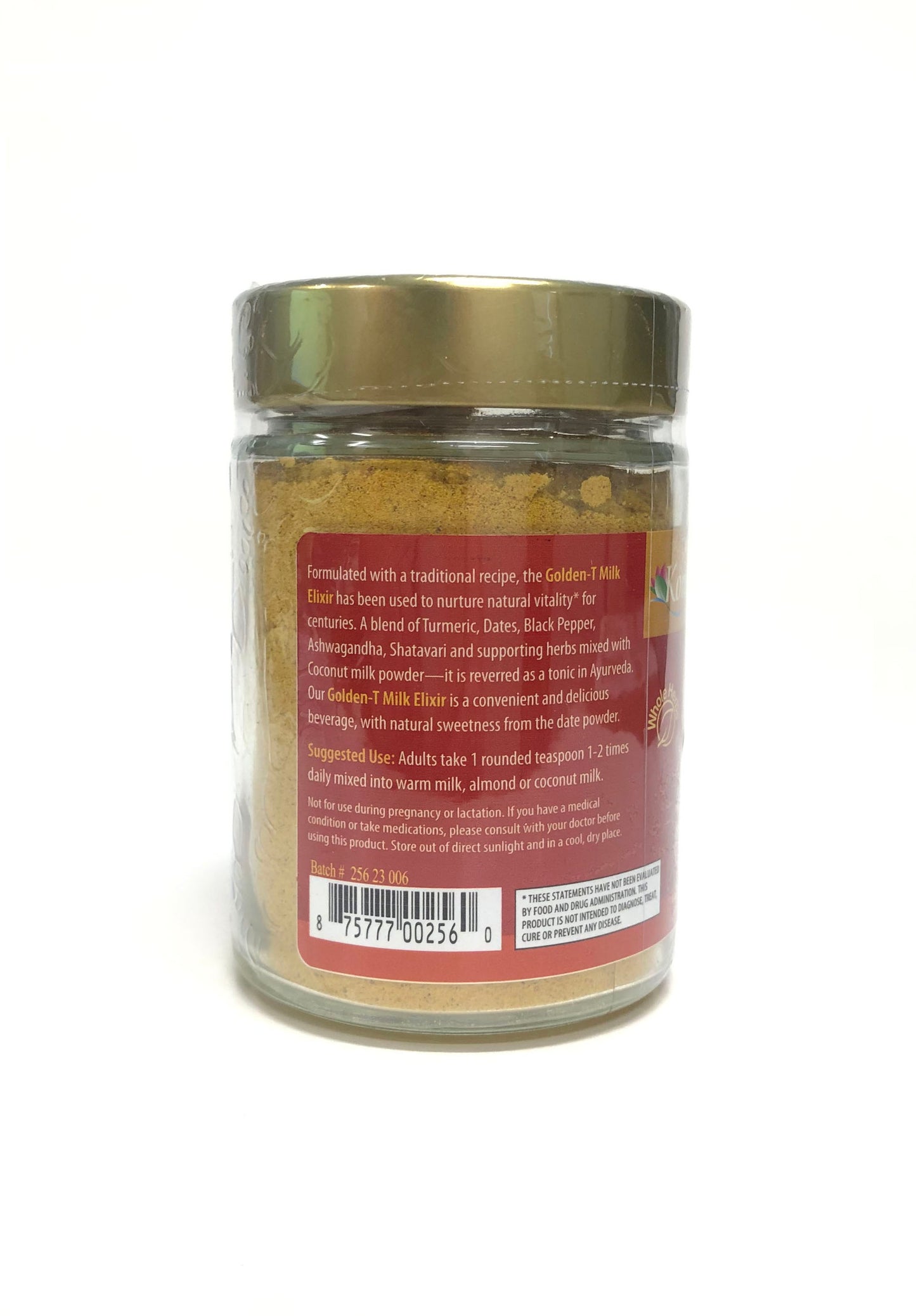 Golden-T Milk Elixir (Golden Milk) - Organic and Delicious