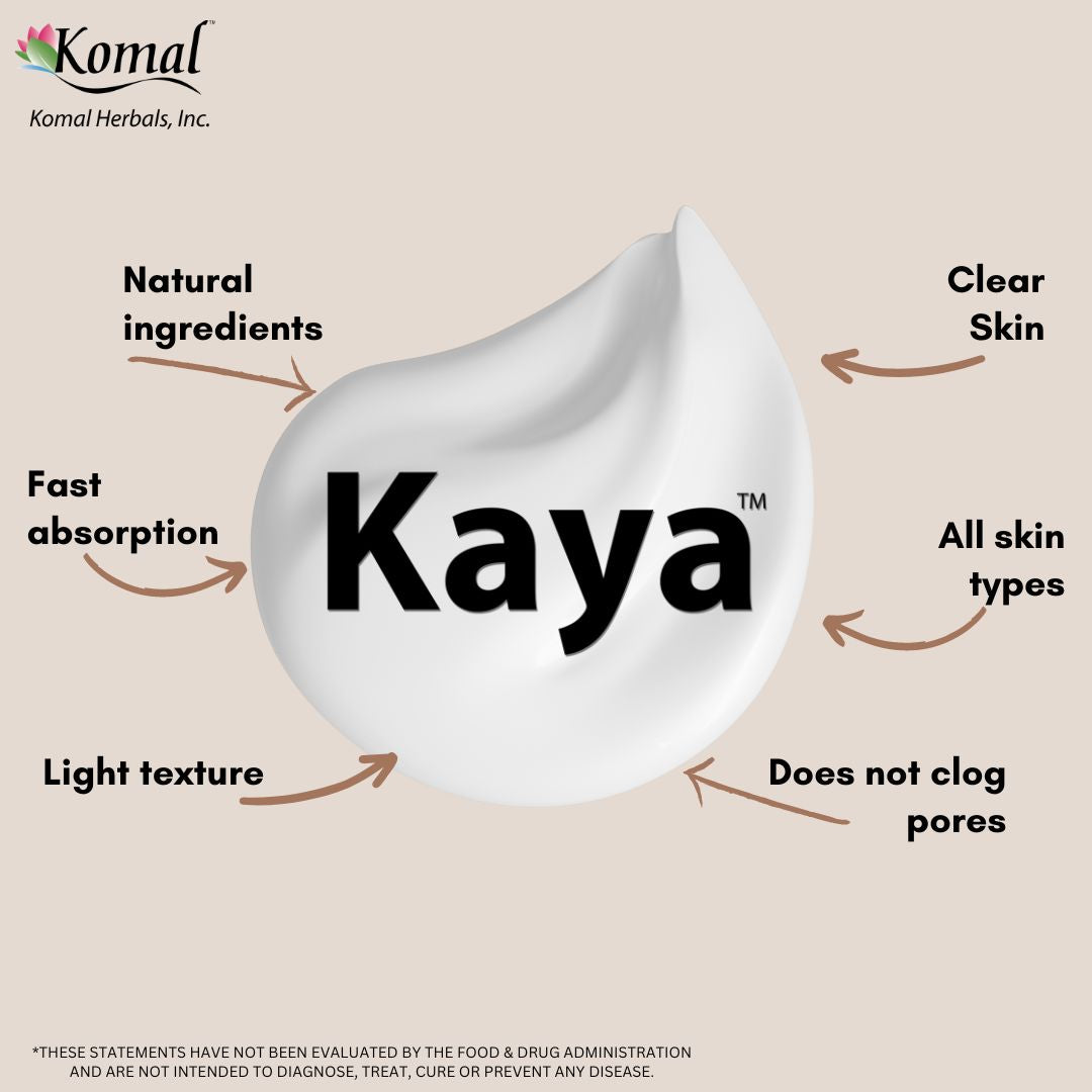 Kaya™ Herbal Moisturizer Cream, Rose - 3.3oz (100g)