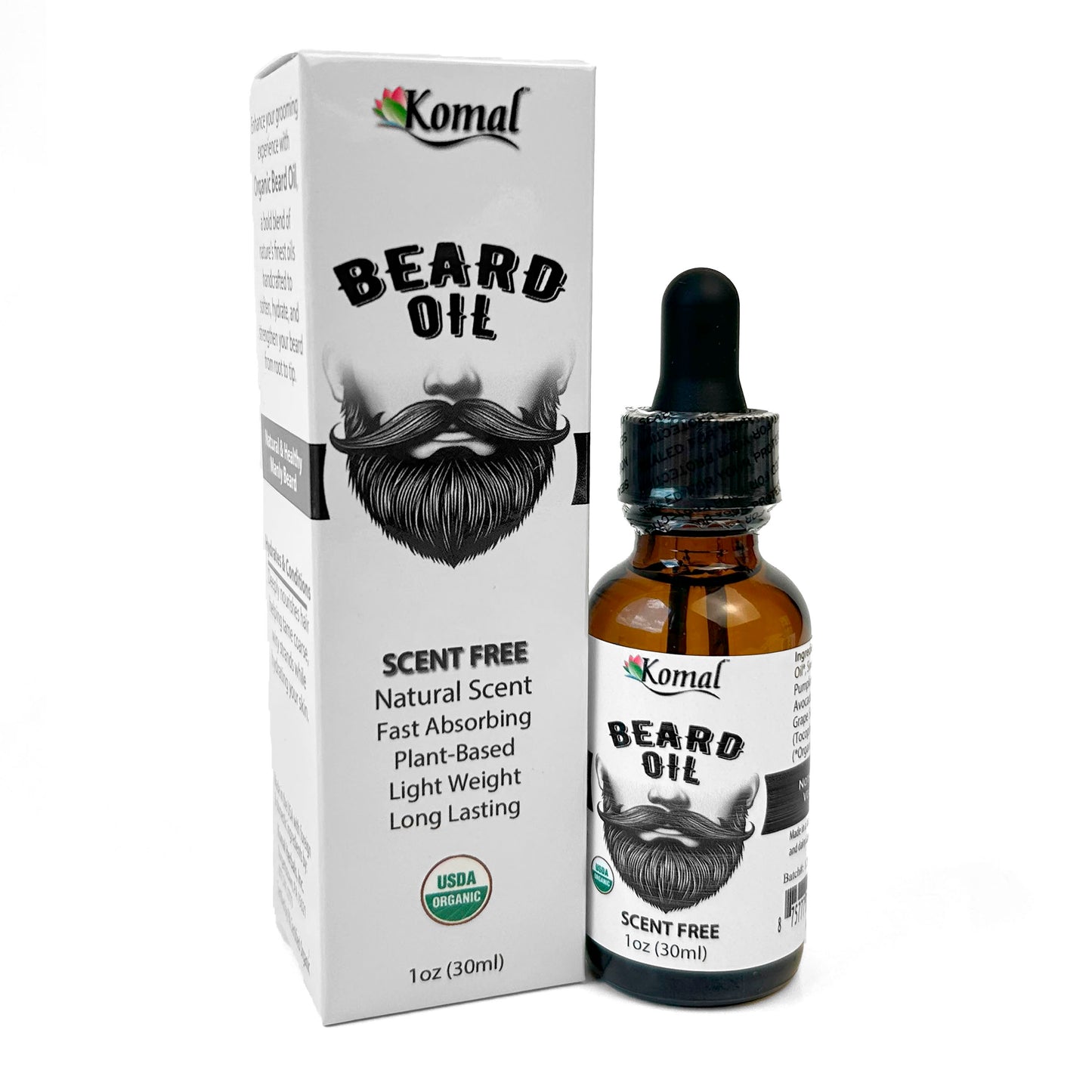 Beard Oil, Organic _Scent Free