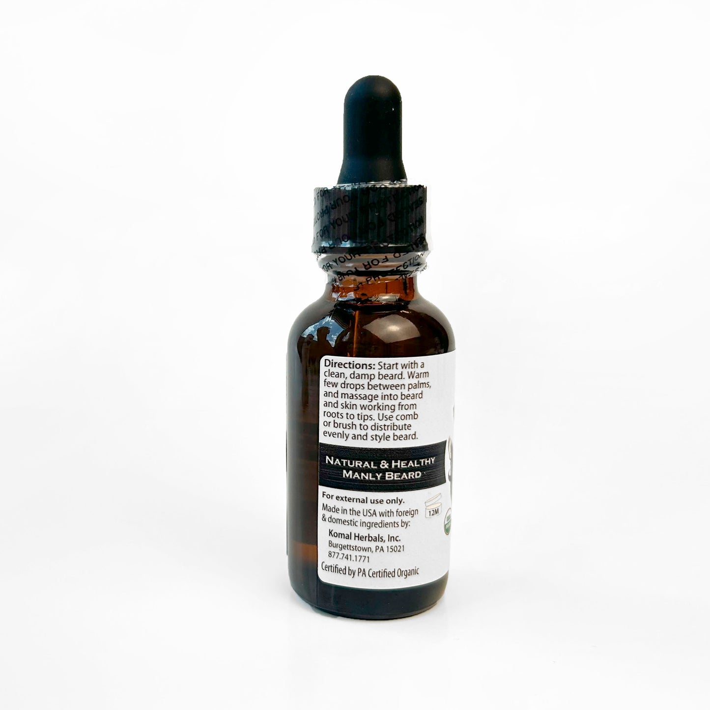 Beard Oil, Organic _Scent Free