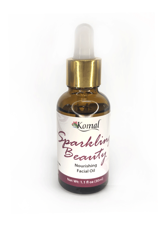 Sparkling Beauty Facial Oil utilizes organic ingredients to help provide maximum benefits.