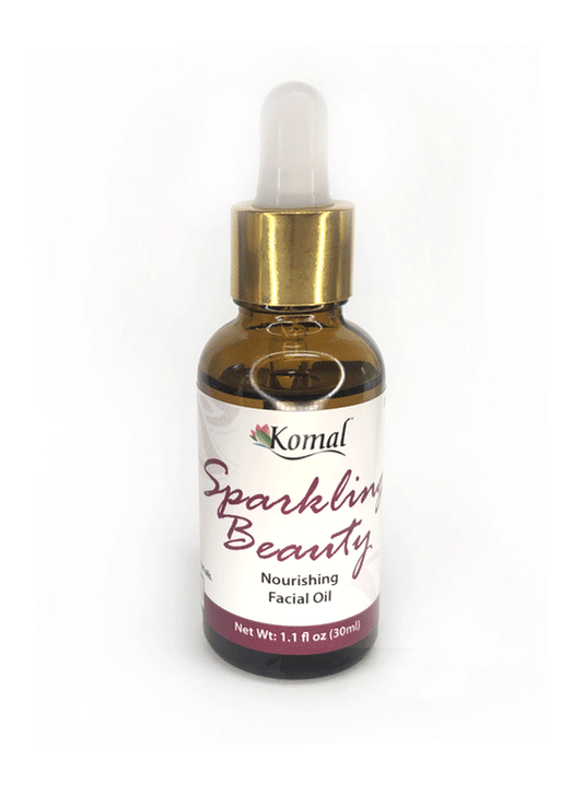 Sparkling Beauty Facial Oil utilizes organic ingredients to help provide maximum benefits.