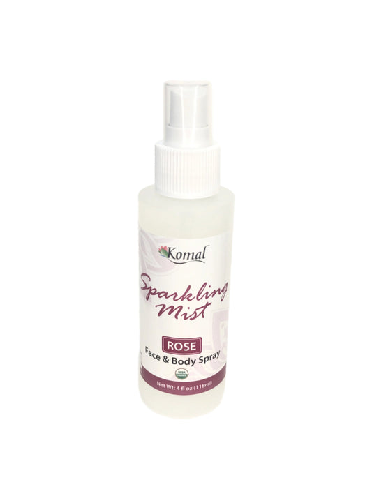 Sparkling Mist, Rose Face & Body Spray 4 fl oz (118ml)