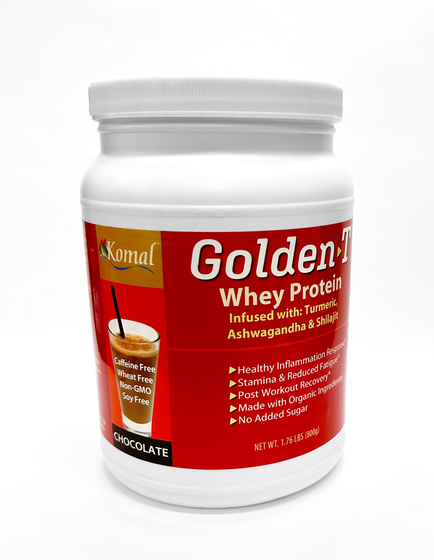 Golden-T Whey Protein, Chocolate - 1.76 lbs (800g)