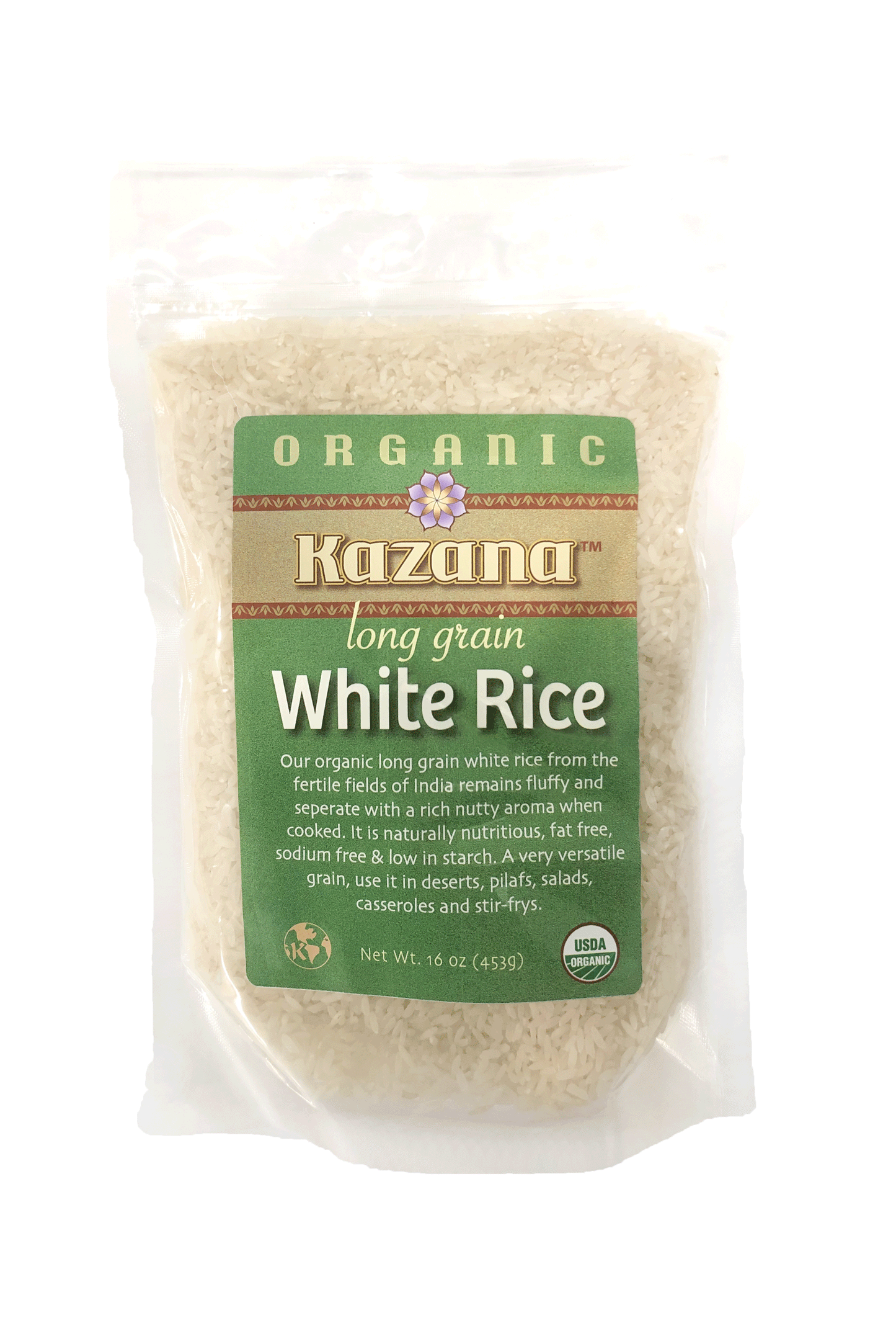 Organic Long Grain Rice 16oz, best that nature has to offer for a healthy lifestyle.