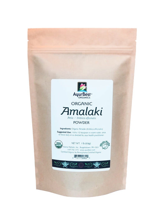 Wholesale Spices & Herbs - Amalaki (Amla) Powder, Organic 1lb (454g) Bag