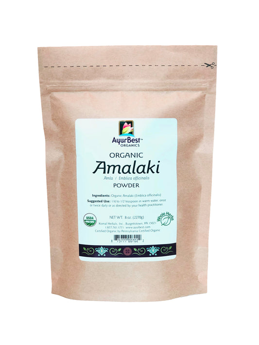 Wholesale Spices & Herbs - Amalaki (Amla) Powder, Organic 8oz (227g) Bag