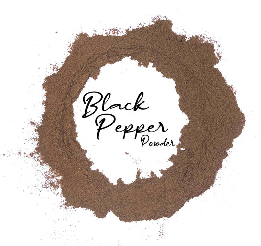 Wholesale Spices & Herbs - Black Pepper Powder, Organic 1lb (454g) Bag