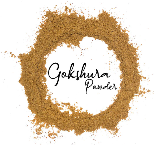 Wholesale Spices & Herbs - Gokshura Powder, Organic - 1lb(454g) Bag