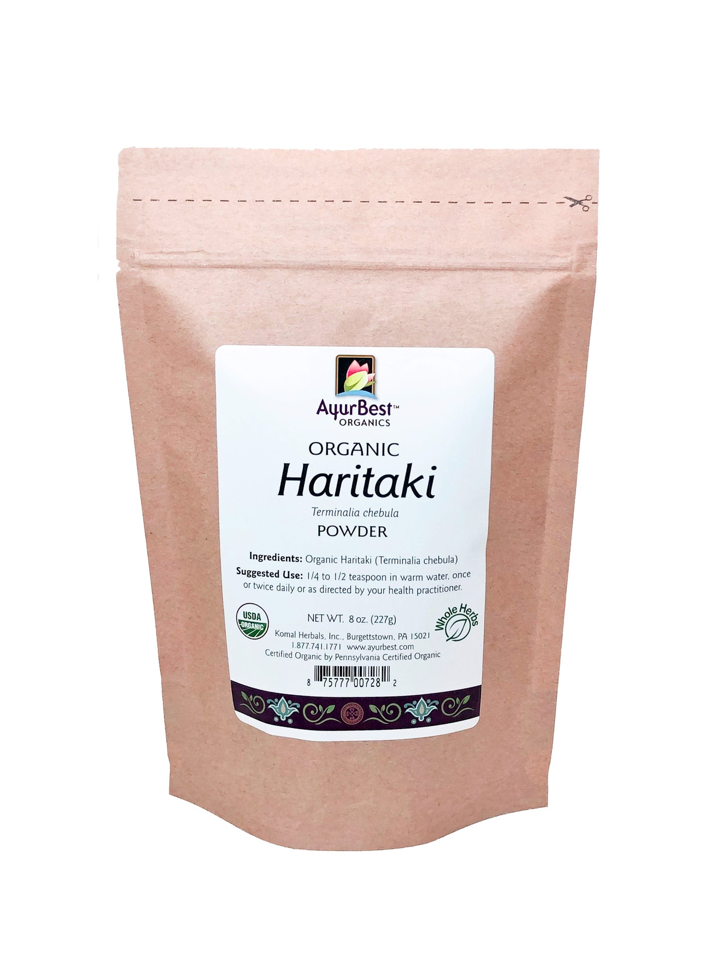 Haritaki Powder, Organic (Wholesale Herbs)