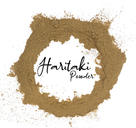 Wholesale Spices & Herbs - Haritaki Powder, Organic 1lb (454g) Bag