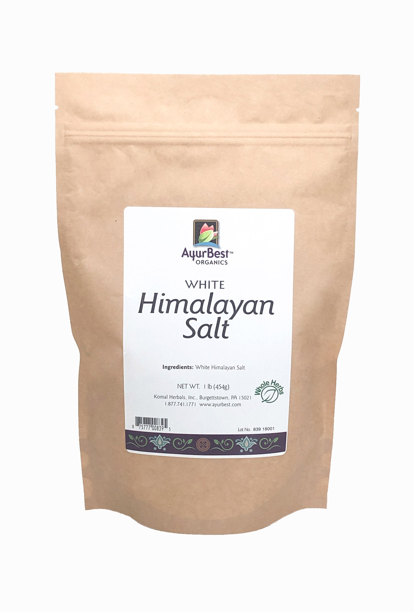 White Himalayan Salt, Fine Ground