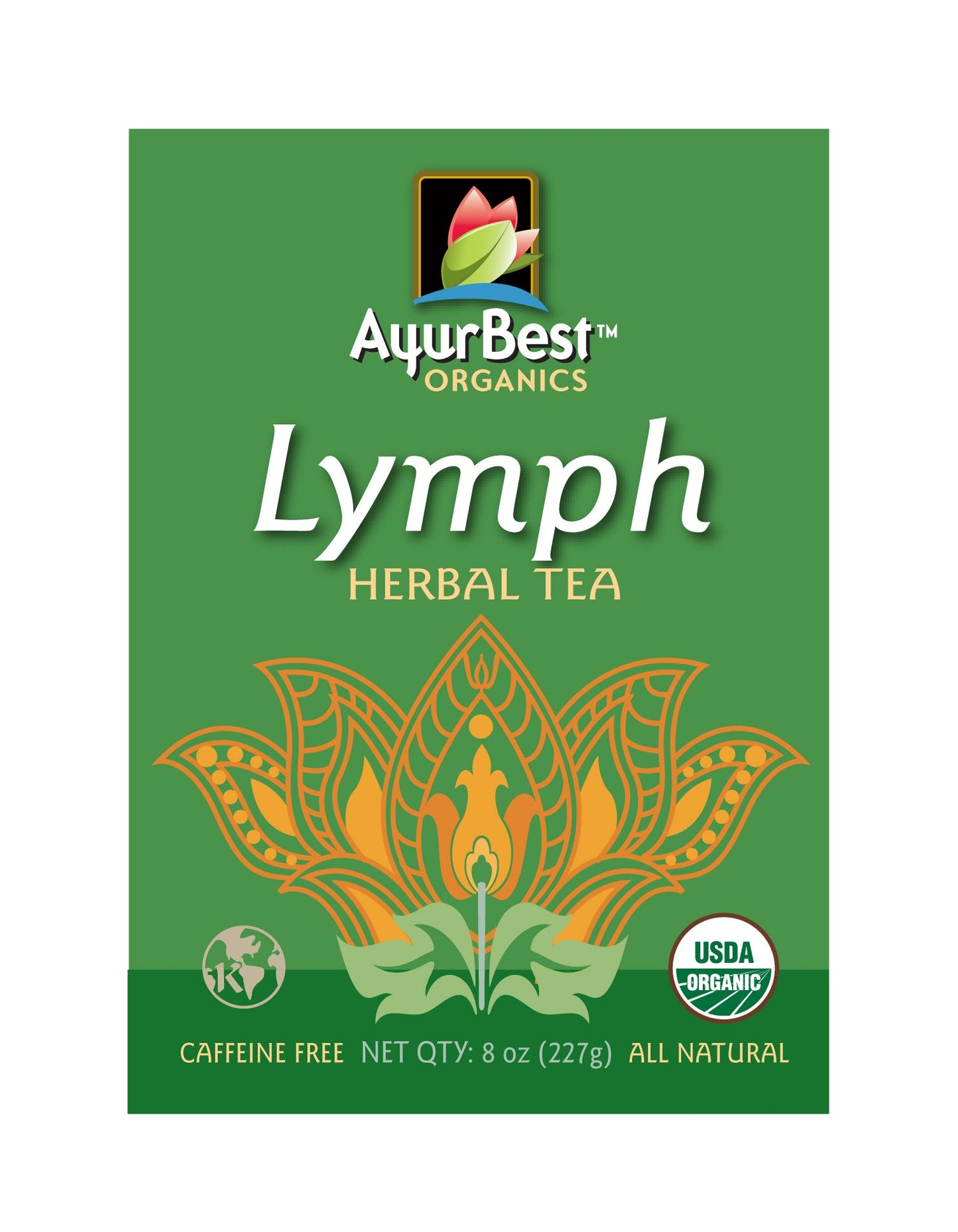 Wholesale - Lymph Herbal Tea, Organic Organic 8oz (227g)