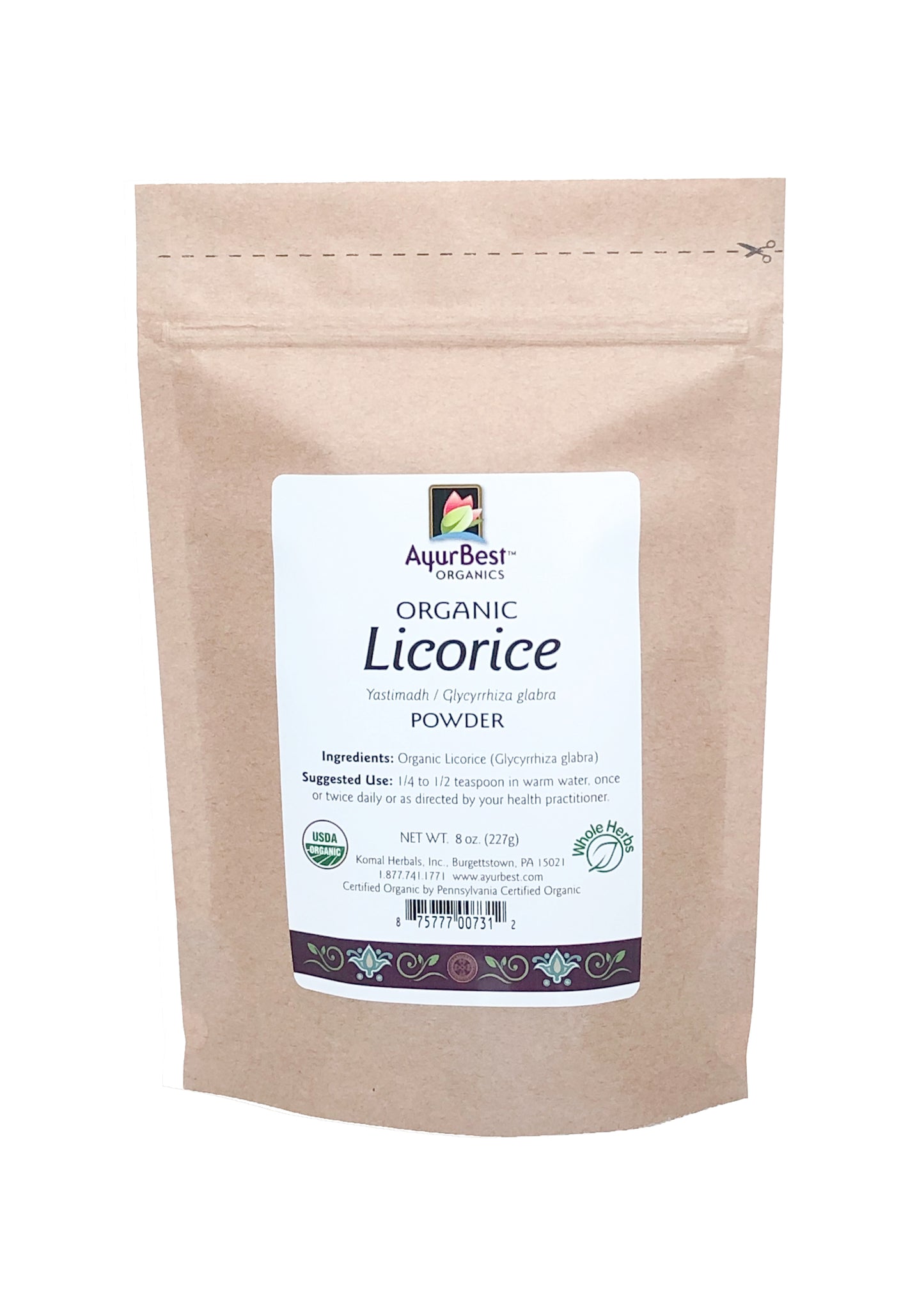 Licorice Powder, Organic