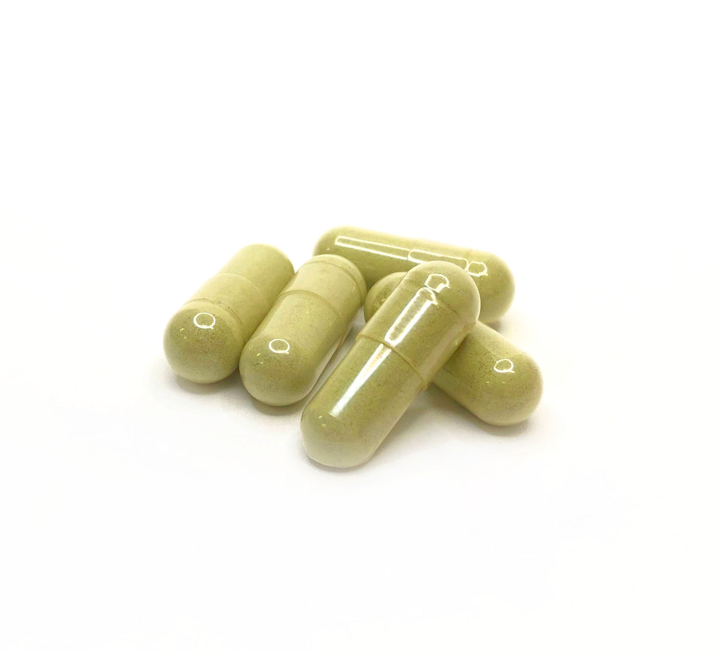 Light green colored capsules of Organic Neem