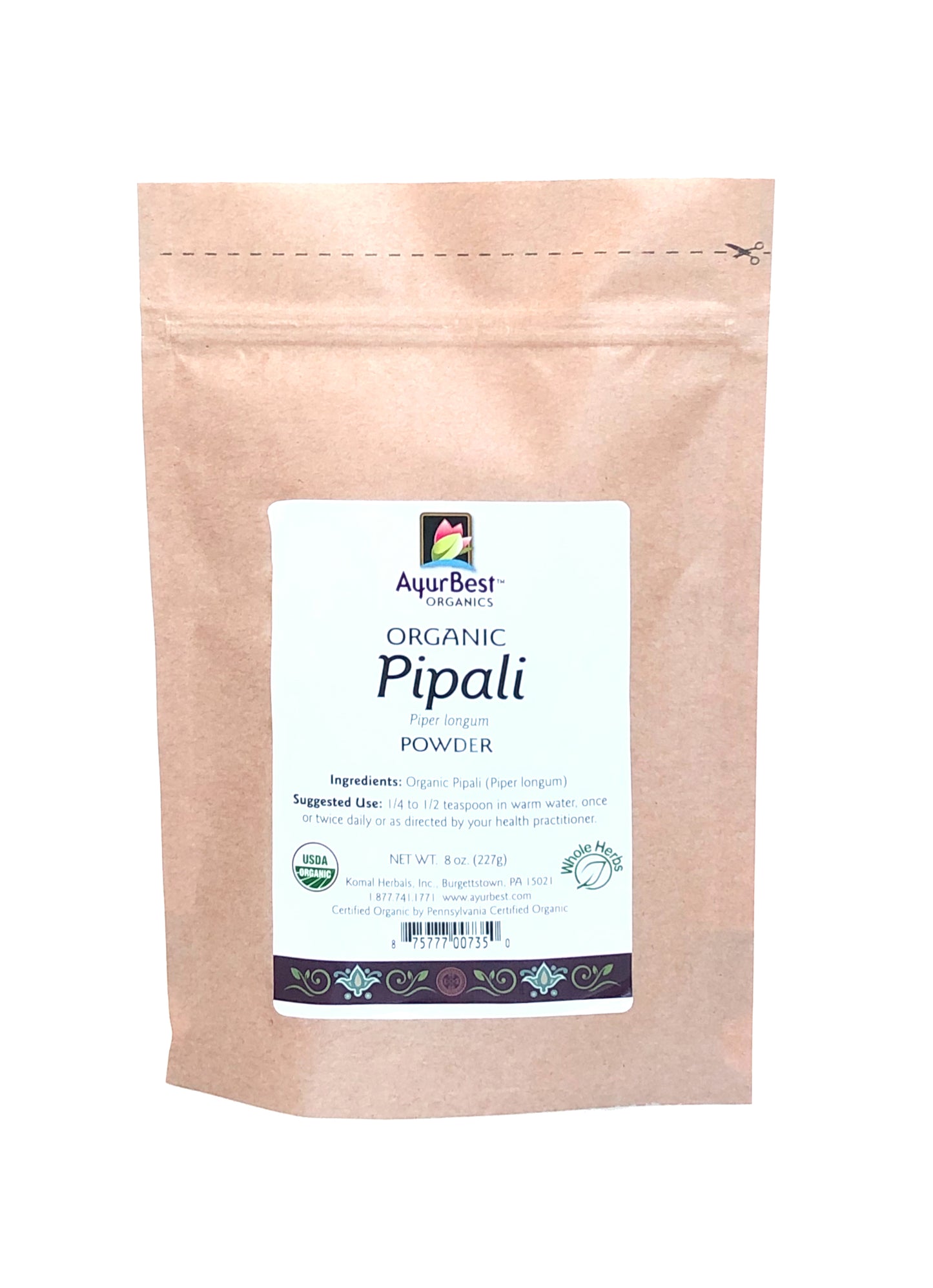 Pipali Powder, Organic