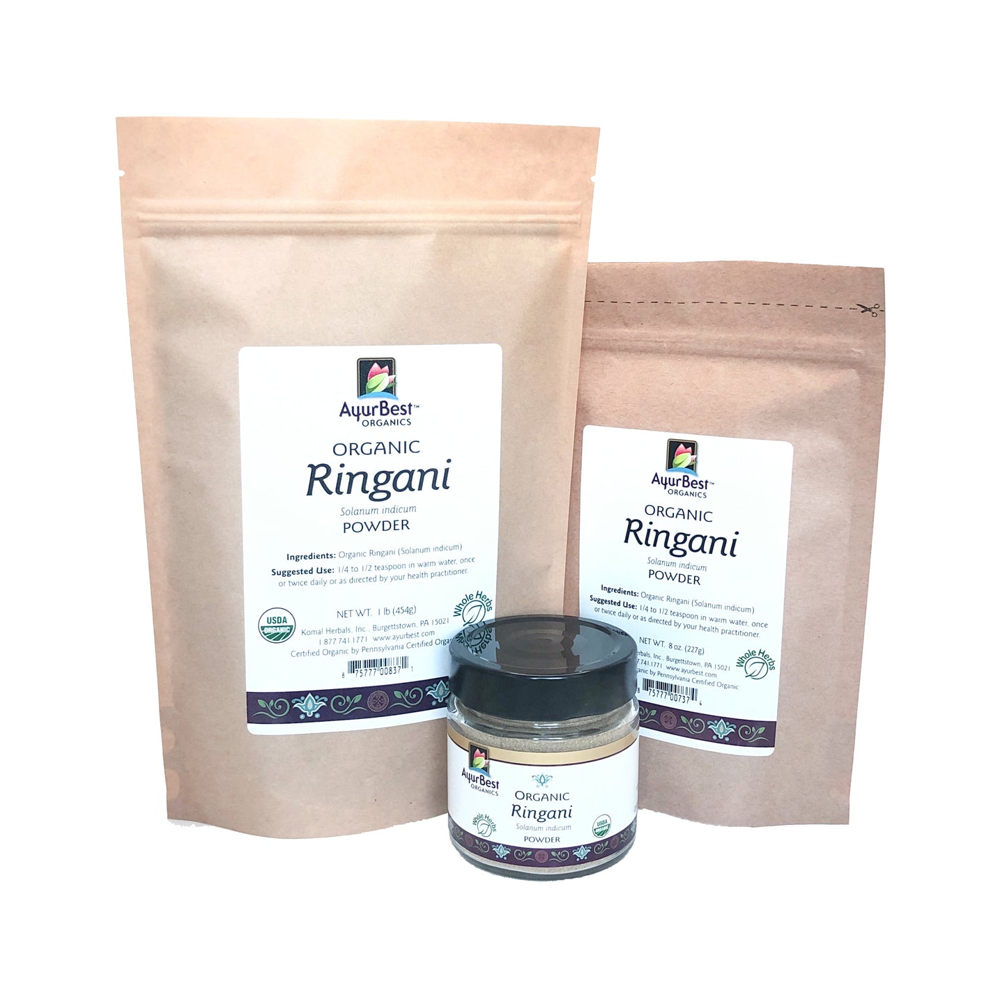 Wholesale Spices & Herbs - Ringani Powder, Organic 8oz (227g) Bag