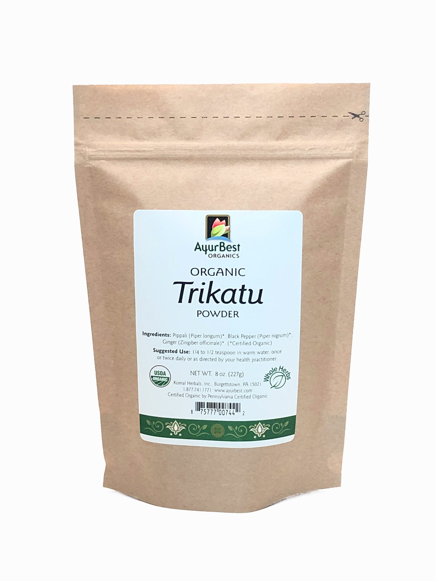 Trikatu Powder, Organic