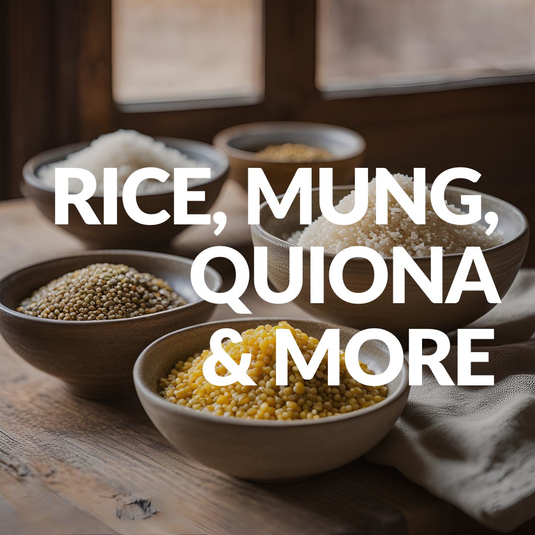Rice, Mung, Quinoa & More – Komal Herbals, Inc
