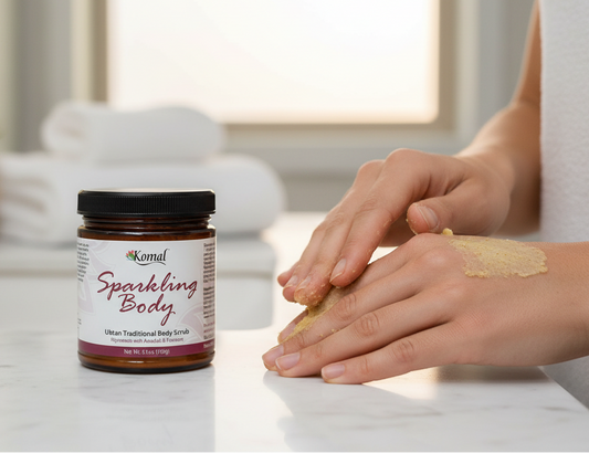 Sparkling Body - "Ubtan" Body Scrub 3.5oz (100g)
