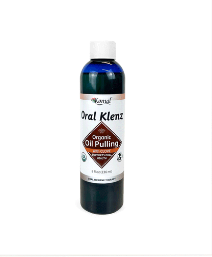 Organic Clove Oral Klenz Oil Pulling is made with high quality ingredients to help you provide the best natural smile.