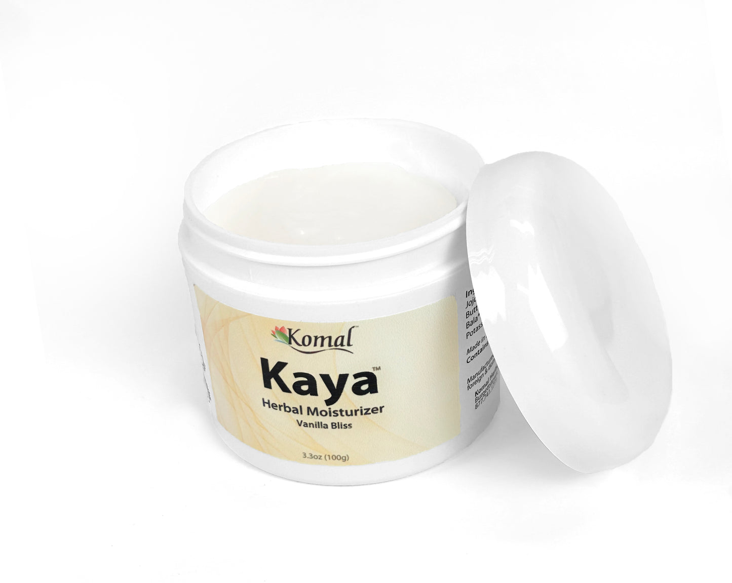 Kaya™ Herbal Moisturizer, Vanilla Bliss - 3.3oz (100g)