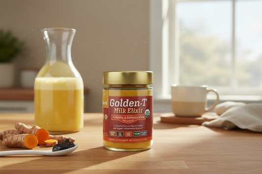 Golden-T Milk Elixir (Golden Milk) - Organic and Delicious