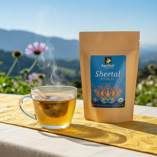 Cool your core with every cup of Sheetal Pitta EZ Tea