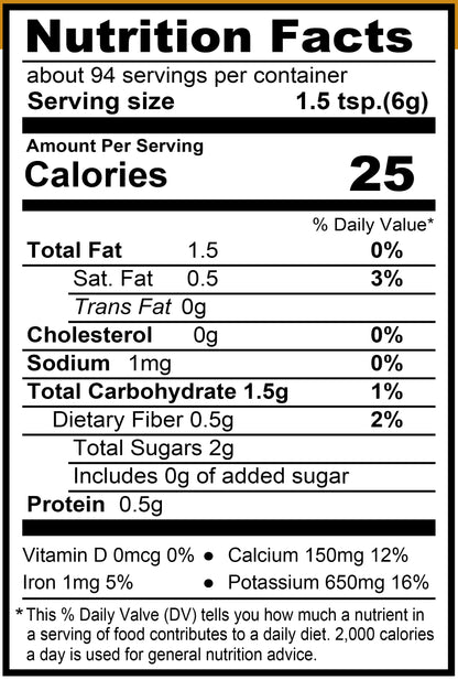 Wholesale - Ojas Bliss, Organic 20oz (567g)