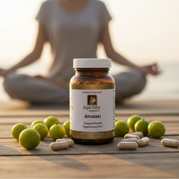 Organic Amalaki supplements help support healthy digestion enjoy today!