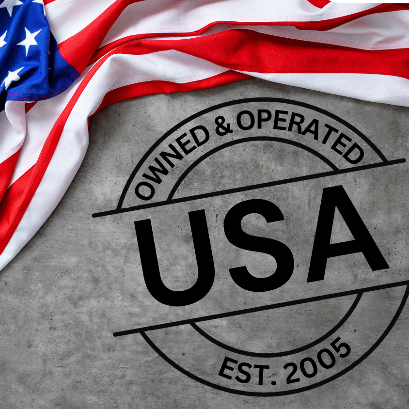 All Products Proudly Made In the USA, established 2005.