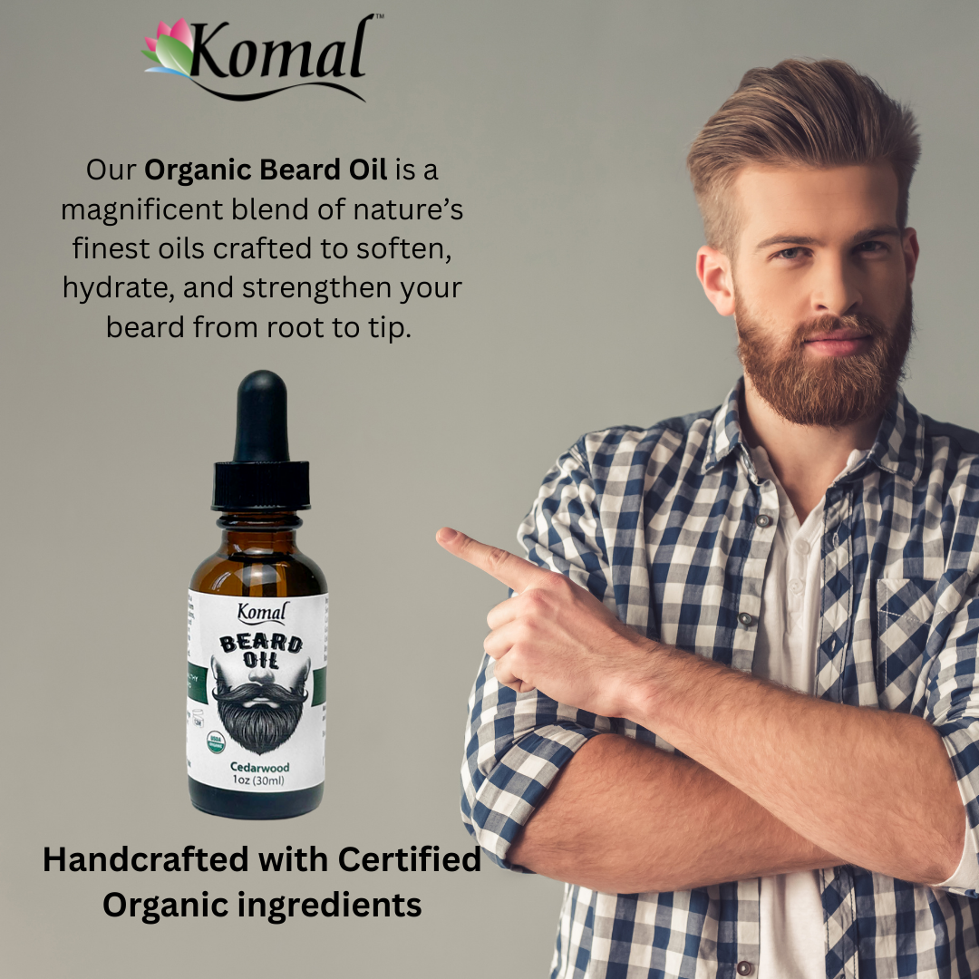 Beard Oil, Organic _Scent Free