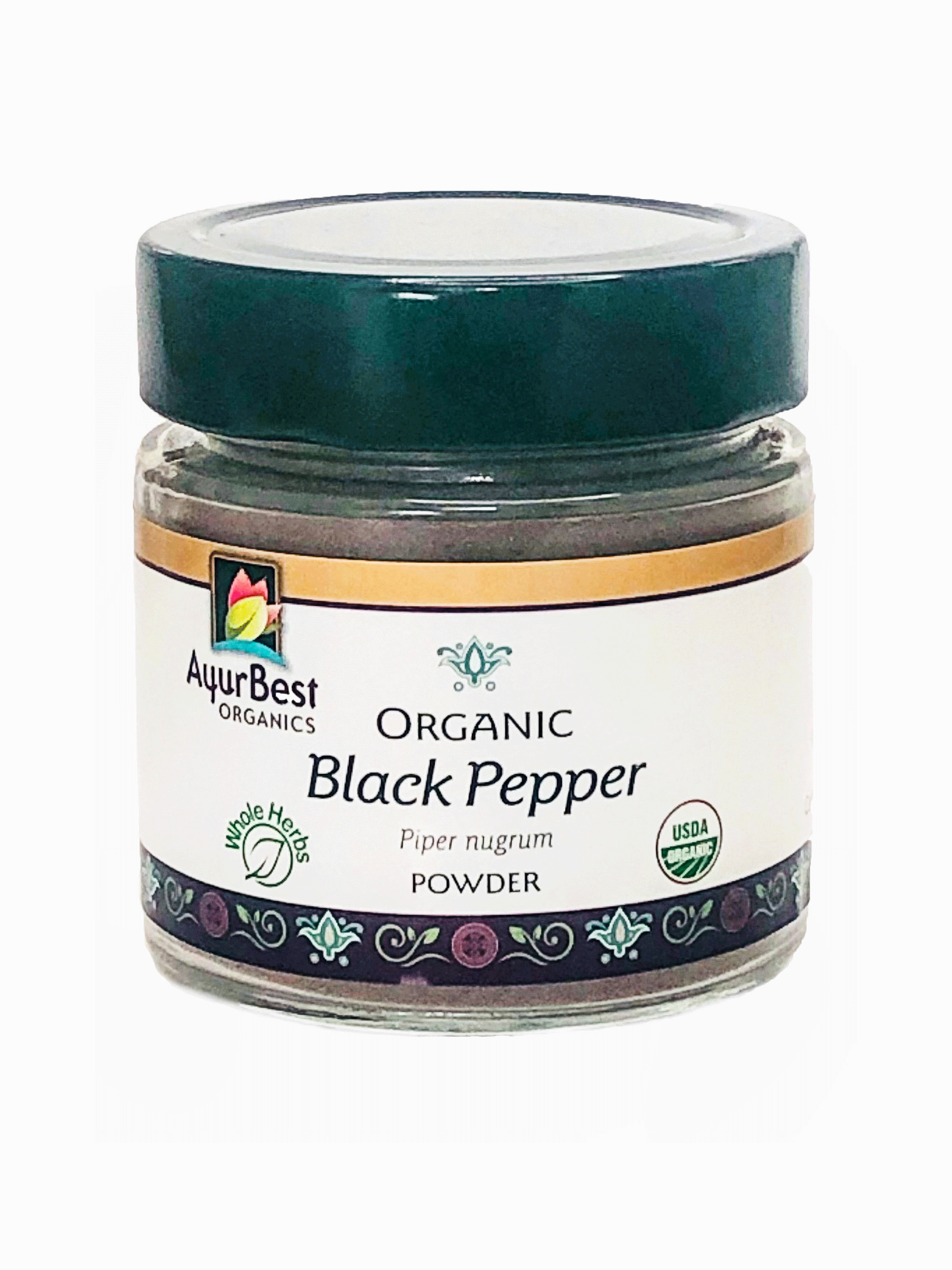 Buy Organic Black Pepper in 3.7oz Jar!