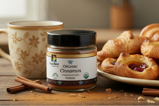 Bake with confidence with Komal Organic Cinnamon Powder