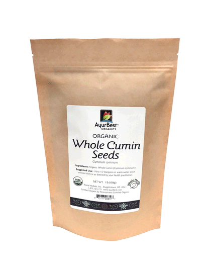 Cumin Seed Whole, Organic.