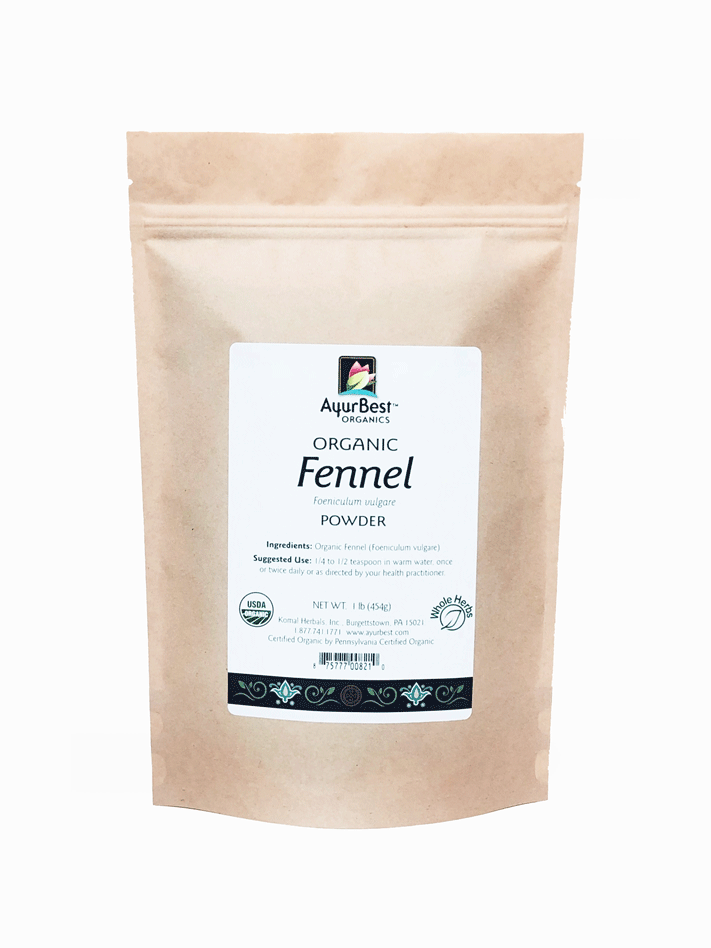 Buy Organic Fennel Seed Powder in 1lb Bulk Size!