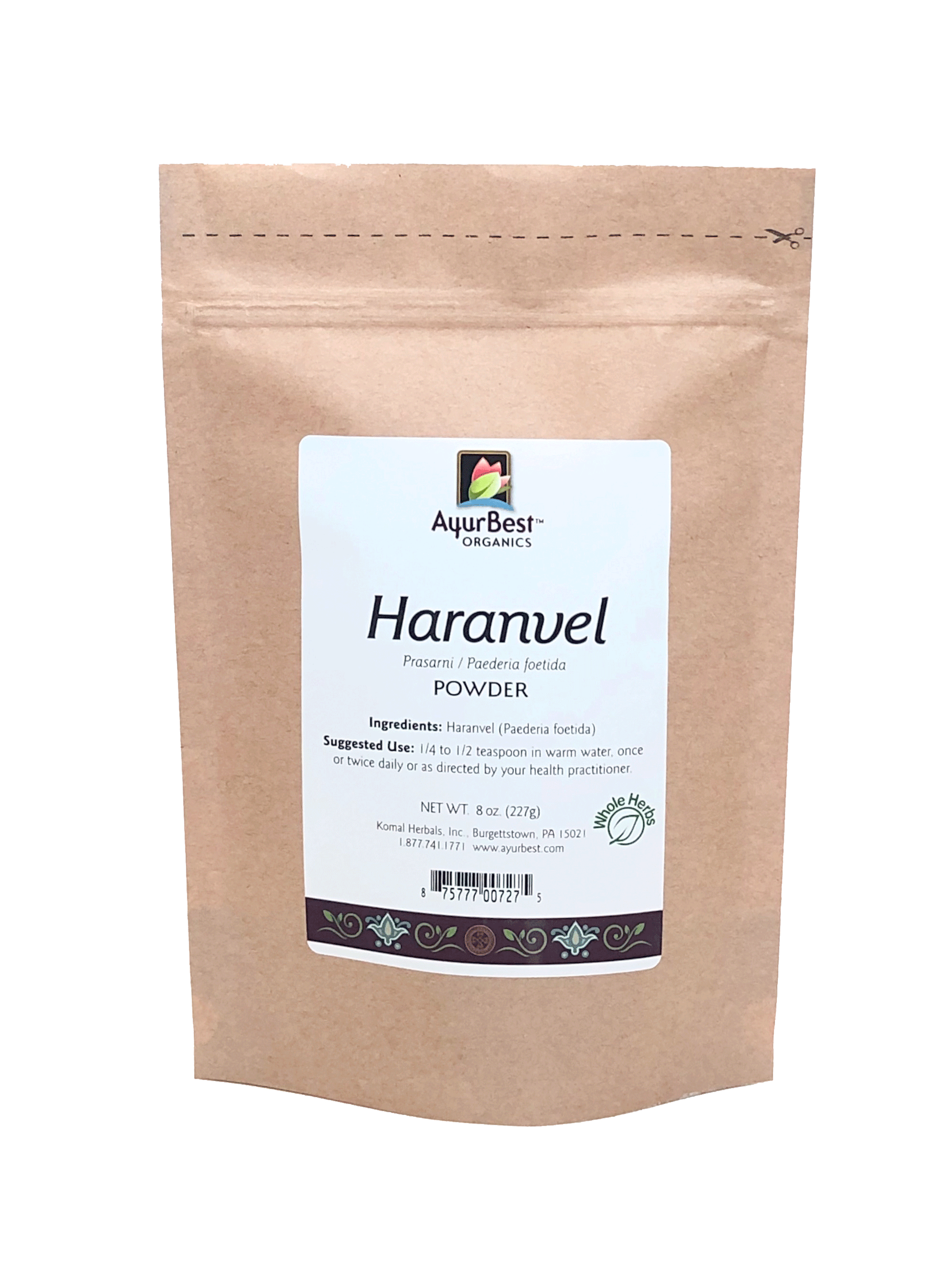 Organic Haranvel Powder available in 8oz size!