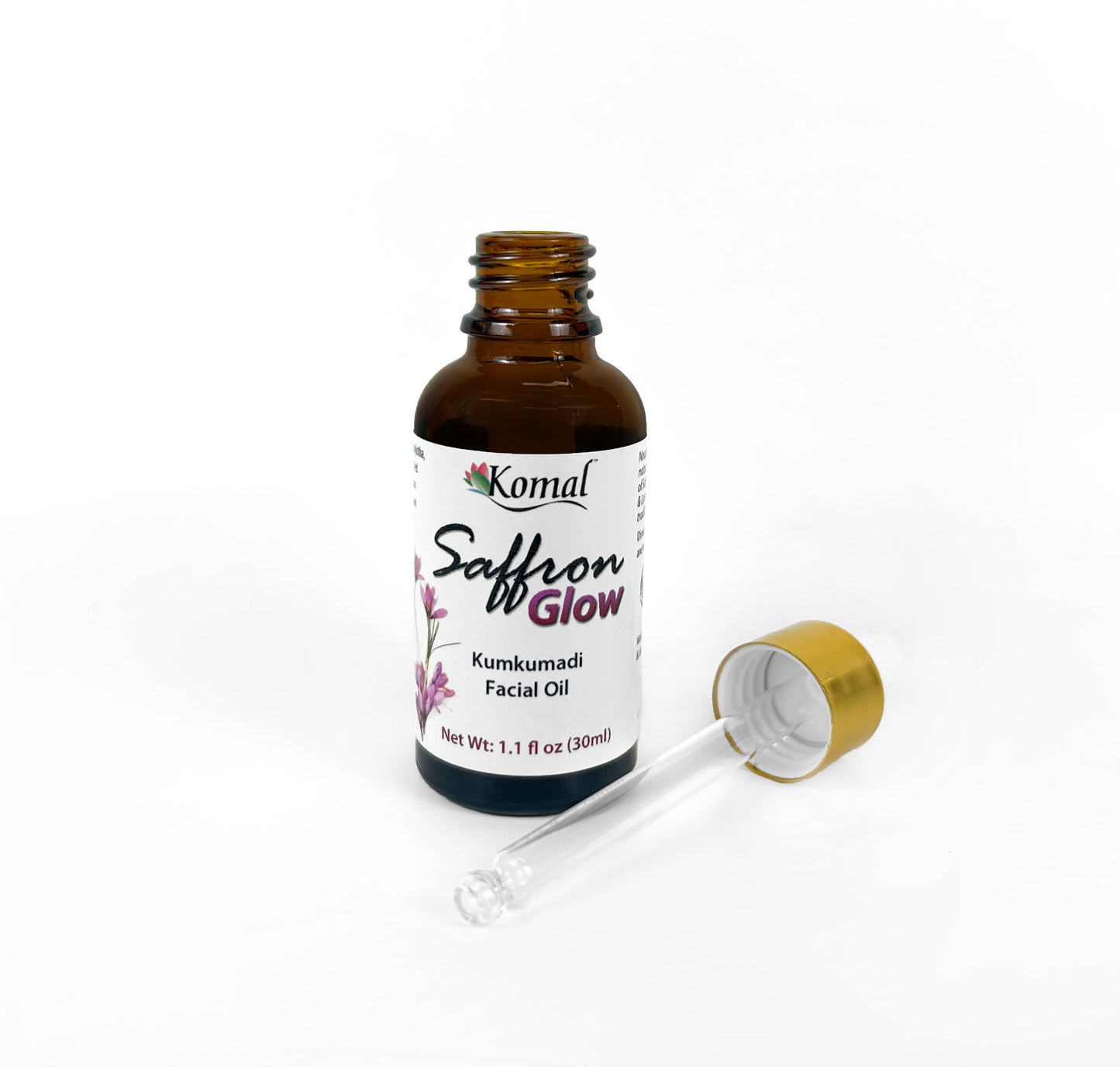 Saffron Glow - Facial Oil, 1.1 fl oz (30ml)