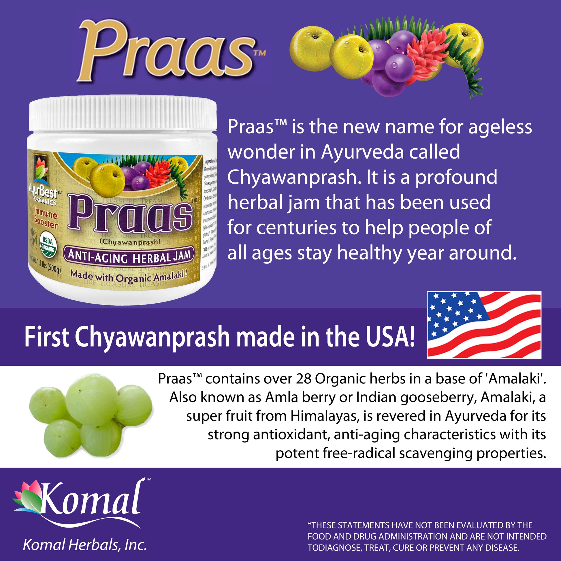 Praas is the new name for the ageless wonder Chywanprash, a profound herbal jam that helps boost your immune system.