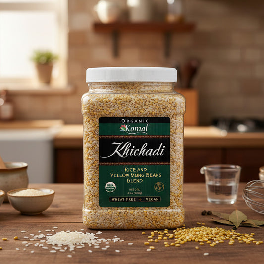 Enjoy the benefits of organic khichadi blend.
