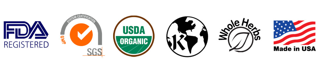 Certified Logos of Komal Herbals, Inc.